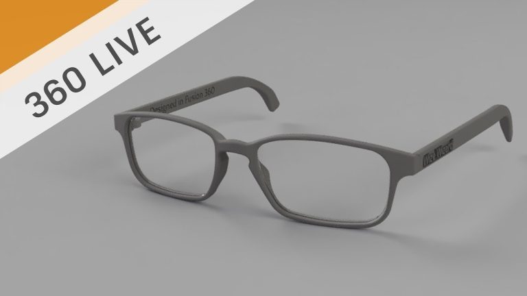 3D Eyeglass Frames