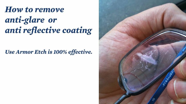 Anti Glare Coating Glasses