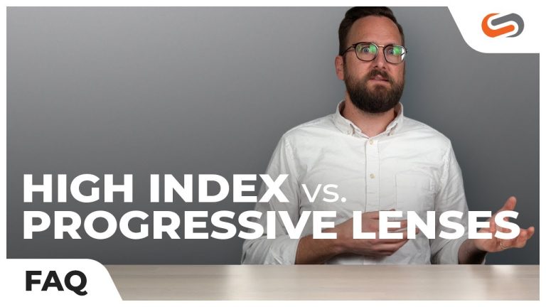 High Index Progressive Lens