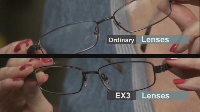 How do you clean a Hoya lens?