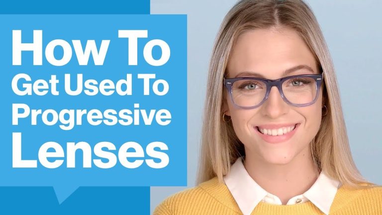 How long does it take to adjust to progressive lenses?