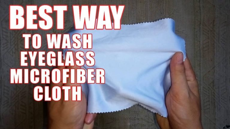 How To Clean Eyeglass Cleaning Cloth