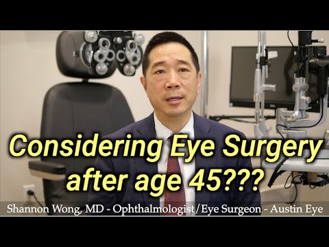 What is presbyopia and cataract?