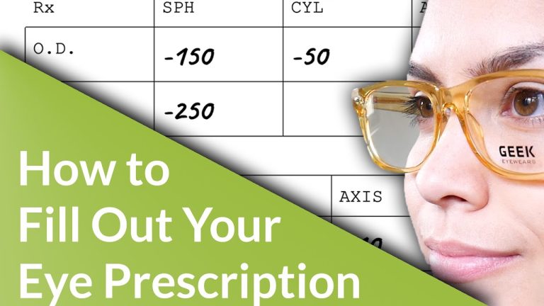 Where To Fill Glasses Prescription