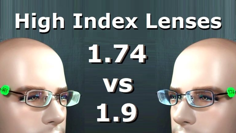 Why are high index lenses thinner?