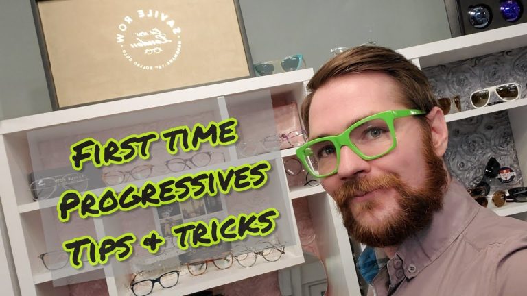 Will I ever get used to my progressive lenses?