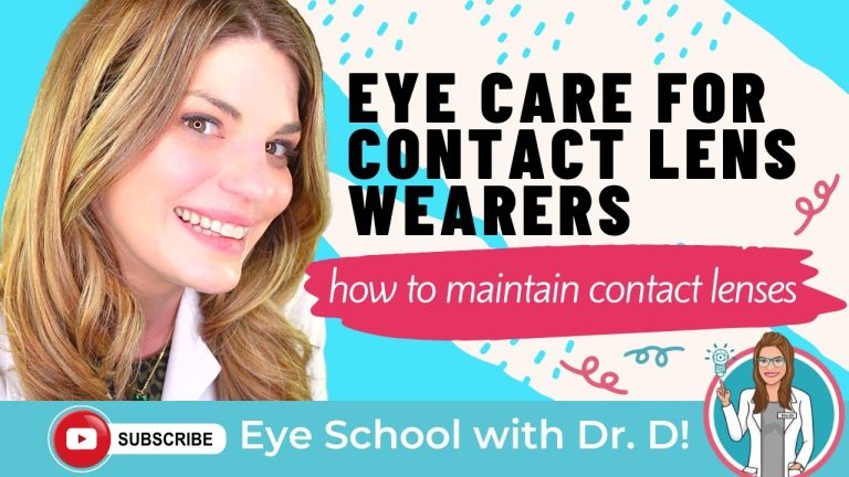Top Tips for Maintaining Eye Health for Contact Lens Wearers
