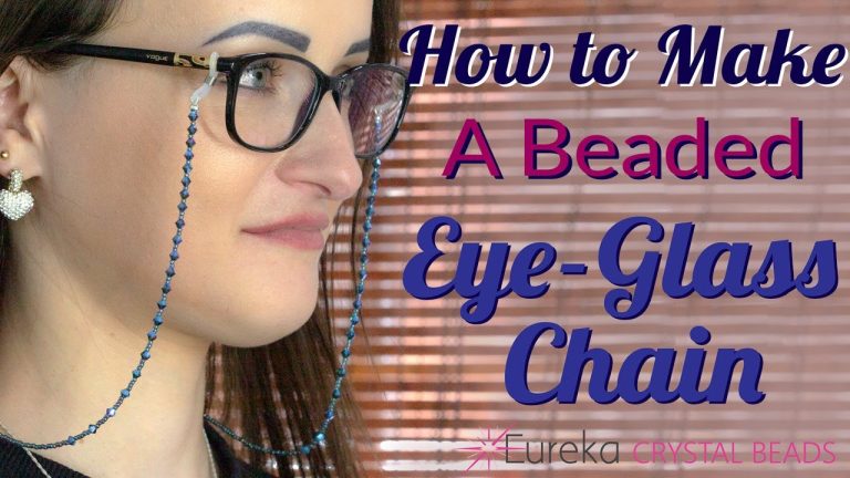 Accessorize Your Glasses with Style: Beaded Chains for Optimal Vision Care