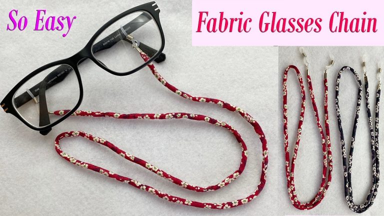 Discover the Stylish and Convenient Glasses Chains with Fabric for Your Eyewear – A Must Have Accessory for Optimal Vision Care
