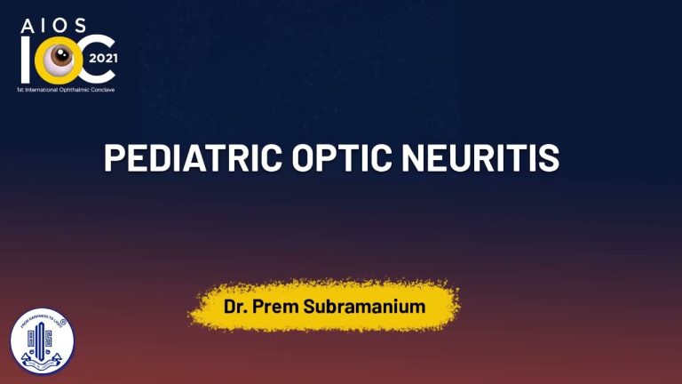 Understanding Optic Neuritis in Children: Symptoms, Causes, and Treatment Options for Clearer Vision